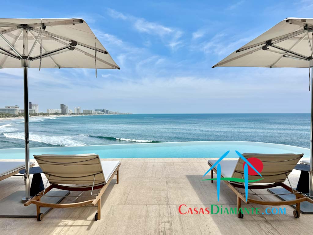 Real Diamante Del Mar Casa Palapas - Terraza en estancia 3